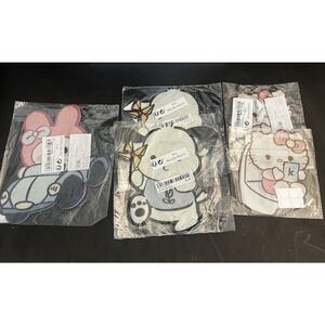 Hello Kitty Felt Decals | Bathroom Stickers | Lot of 5 | NEW